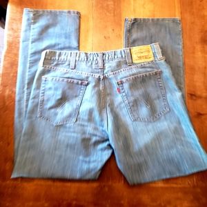 Levi's slim straight jeans